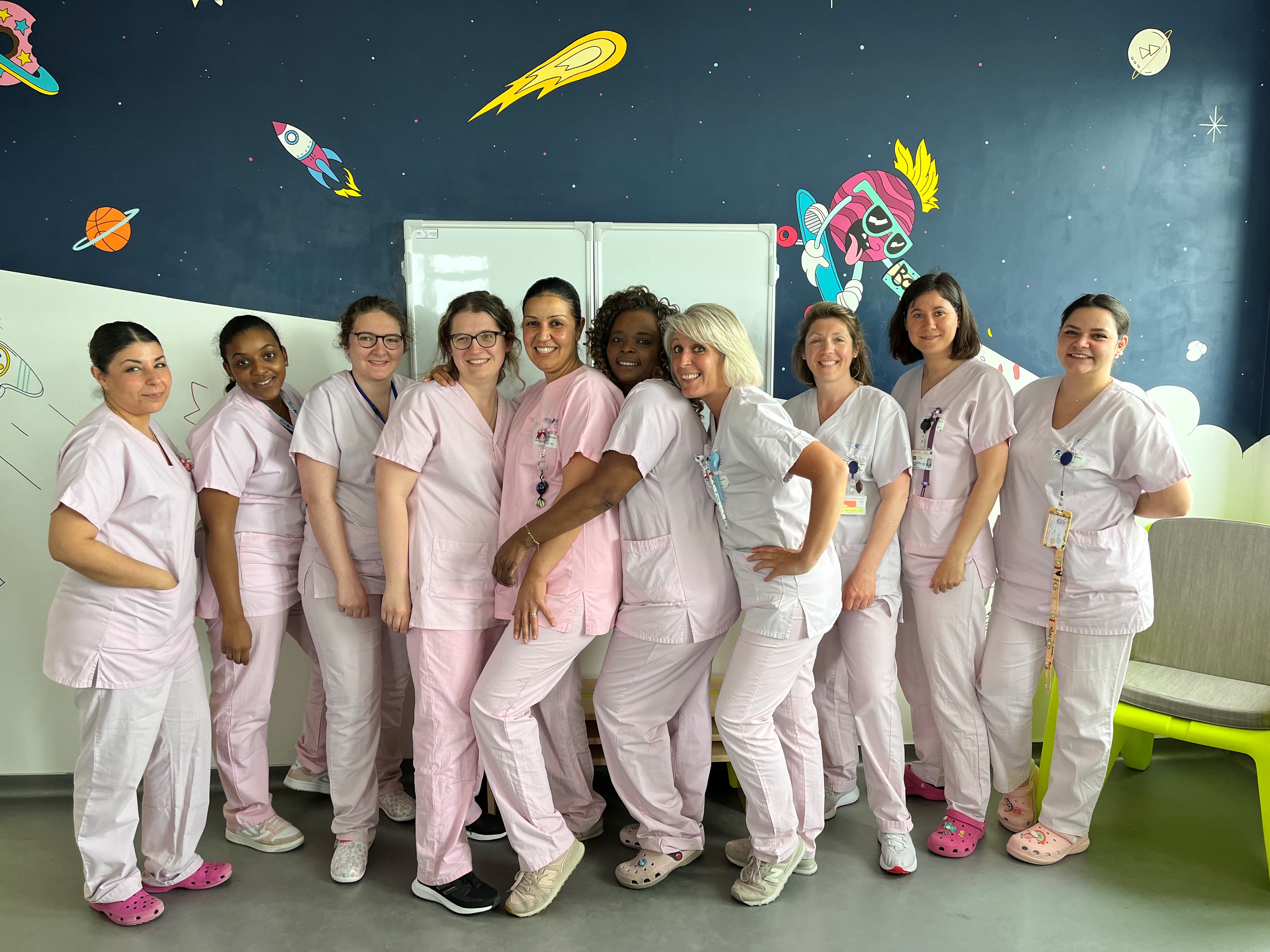 infirmiere hdj pediatrie